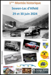 Affiche montee historique sewen lac d alfeld icare racing competition jpg
