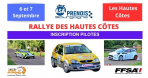 Affiche rallye des hautes cote asac bourgogne jpg